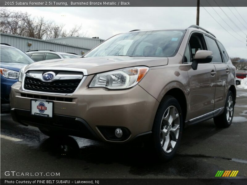 Burnished Bronze Metallic / Black 2015 Subaru Forester 2.5i Touring