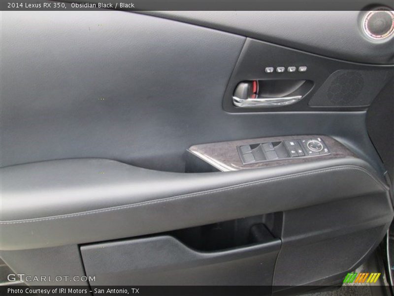 Obsidian Black / Black 2014 Lexus RX 350