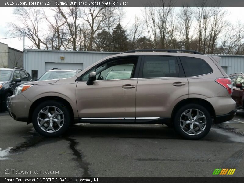 Burnished Bronze Metallic / Black 2015 Subaru Forester 2.5i Touring