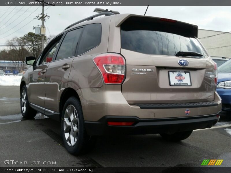 Burnished Bronze Metallic / Black 2015 Subaru Forester 2.5i Touring