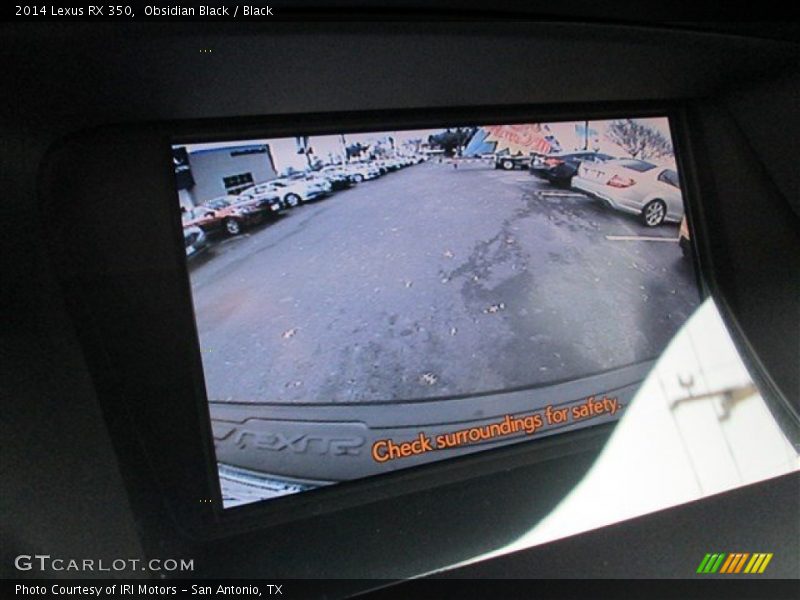 Obsidian Black / Black 2014 Lexus RX 350