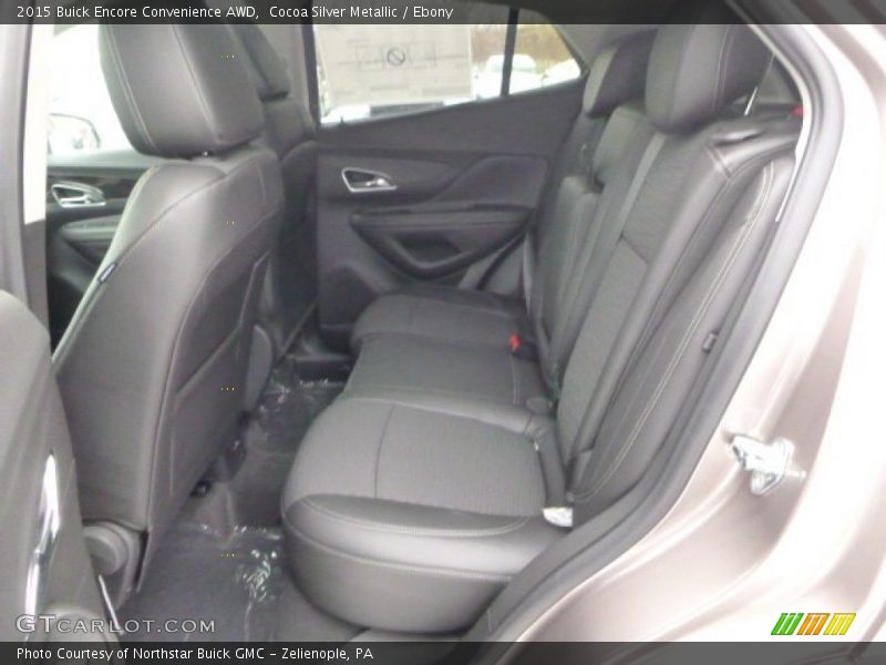 Cocoa Silver Metallic / Ebony 2015 Buick Encore Convenience AWD