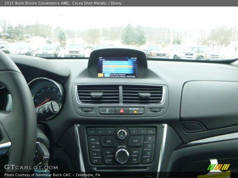Cocoa Silver Metallic / Ebony 2015 Buick Encore Convenience AWD