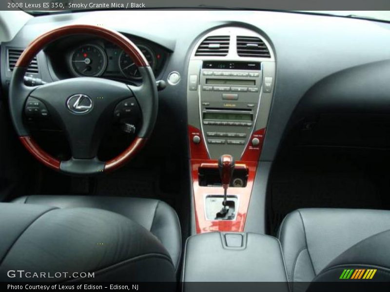 Smoky Granite Mica / Black 2008 Lexus ES 350