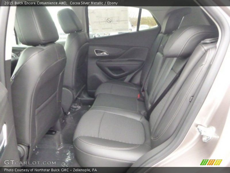 Cocoa Silver Metallic / Ebony 2015 Buick Encore Convenience AWD