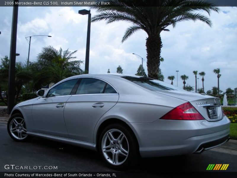 Iridium Silver Metallic / Black 2006 Mercedes-Benz CLS 500
