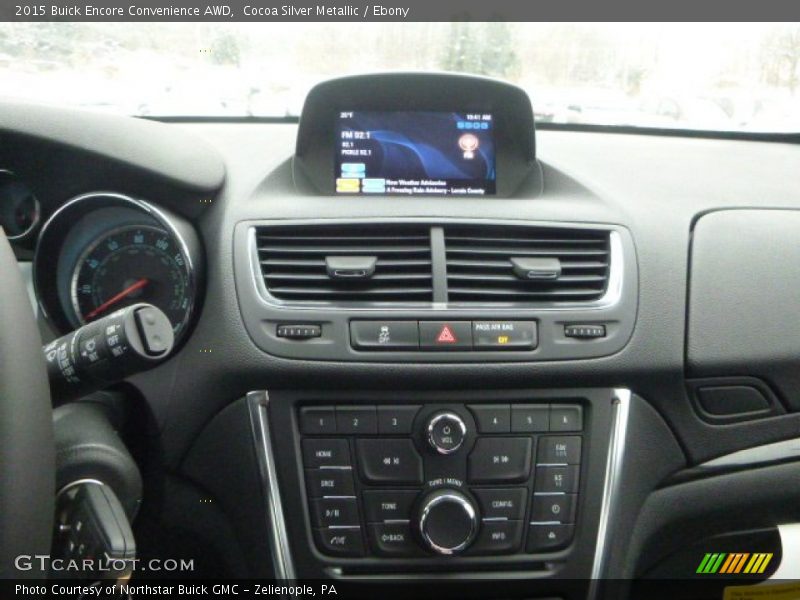 Cocoa Silver Metallic / Ebony 2015 Buick Encore Convenience AWD