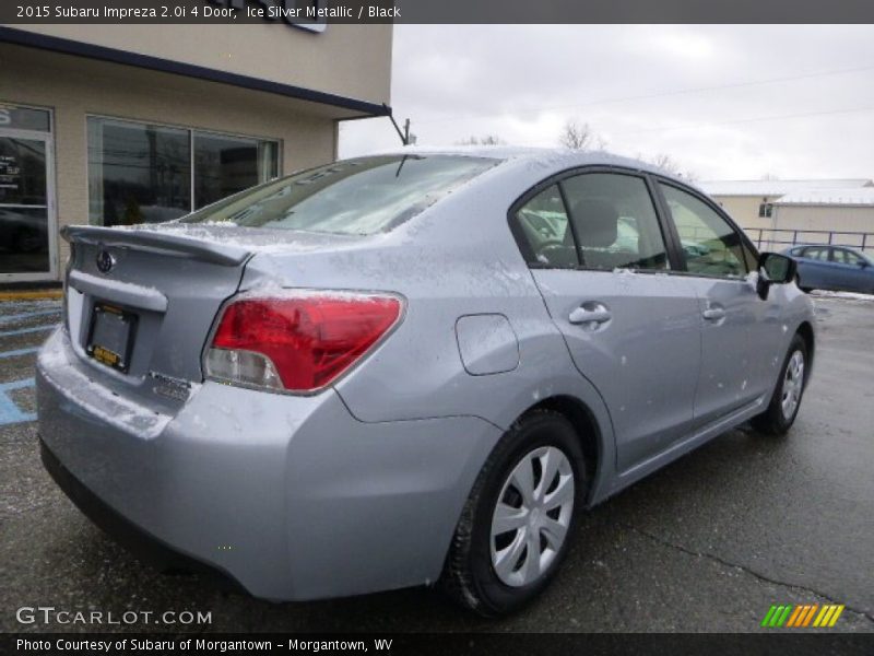 Ice Silver Metallic / Black 2015 Subaru Impreza 2.0i 4 Door