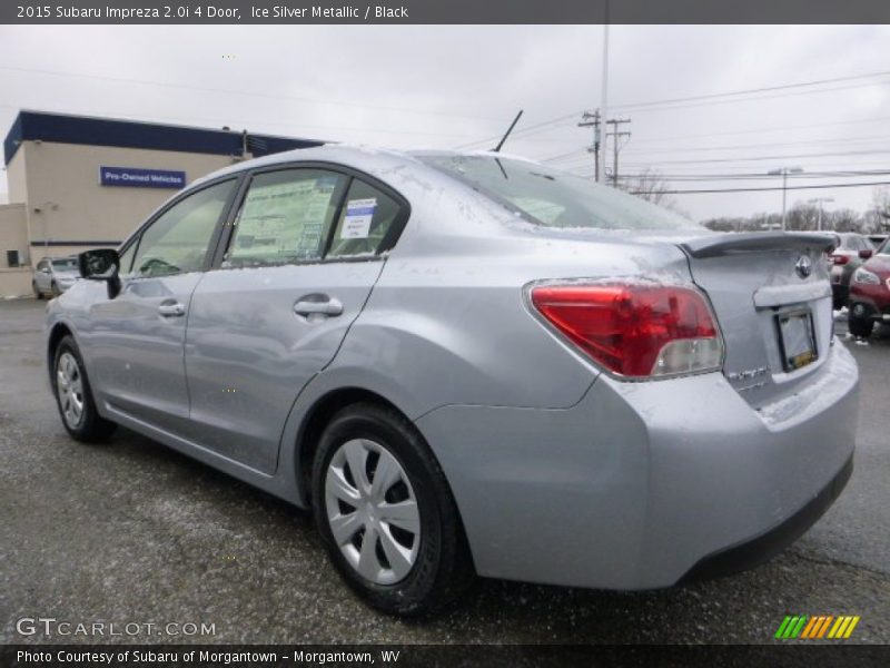 Ice Silver Metallic / Black 2015 Subaru Impreza 2.0i 4 Door