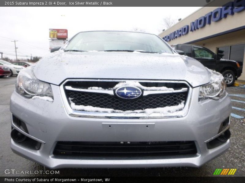 Ice Silver Metallic / Black 2015 Subaru Impreza 2.0i 4 Door