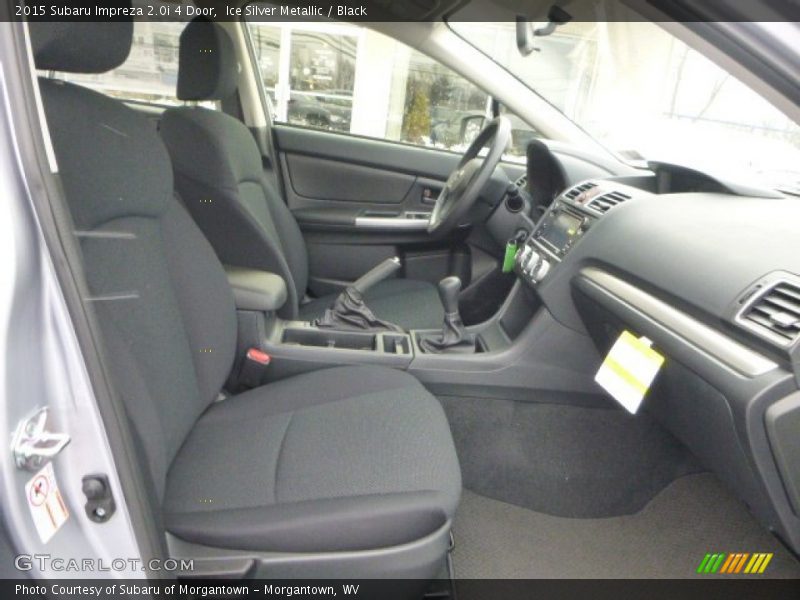 Ice Silver Metallic / Black 2015 Subaru Impreza 2.0i 4 Door