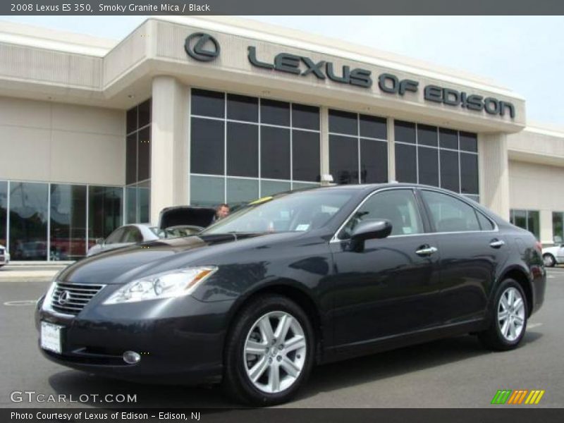 Smoky Granite Mica / Black 2008 Lexus ES 350