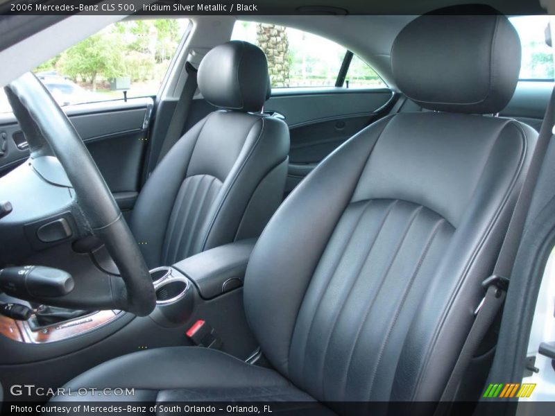 Iridium Silver Metallic / Black 2006 Mercedes-Benz CLS 500
