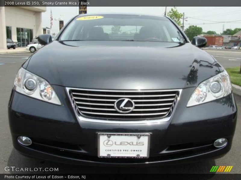 Smoky Granite Mica / Black 2008 Lexus ES 350