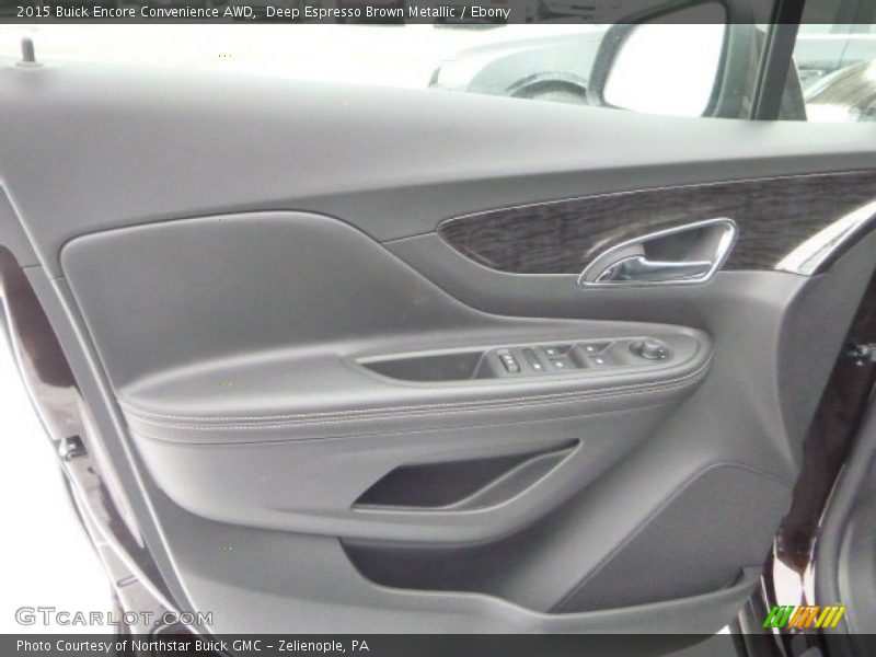 Deep Espresso Brown Metallic / Ebony 2015 Buick Encore Convenience AWD