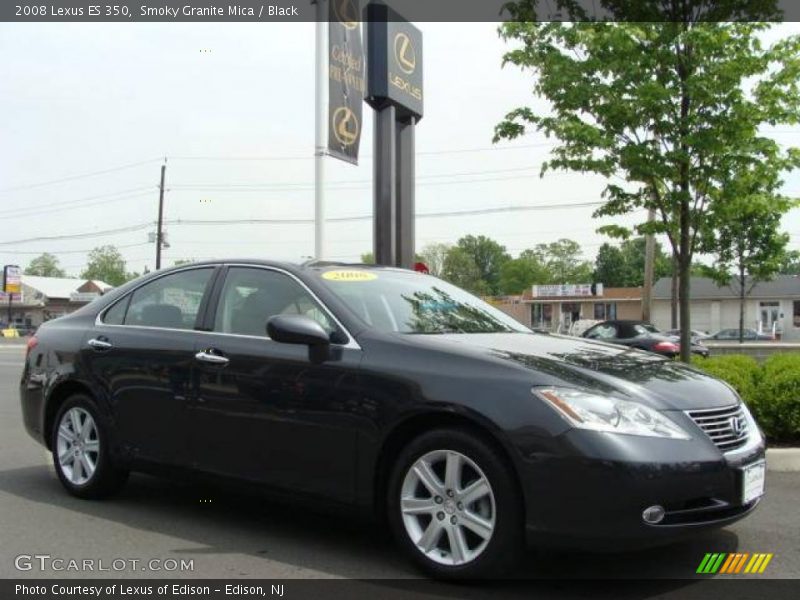 Smoky Granite Mica / Black 2008 Lexus ES 350