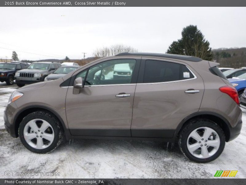  2015 Encore Convenience AWD Cocoa Silver Metallic