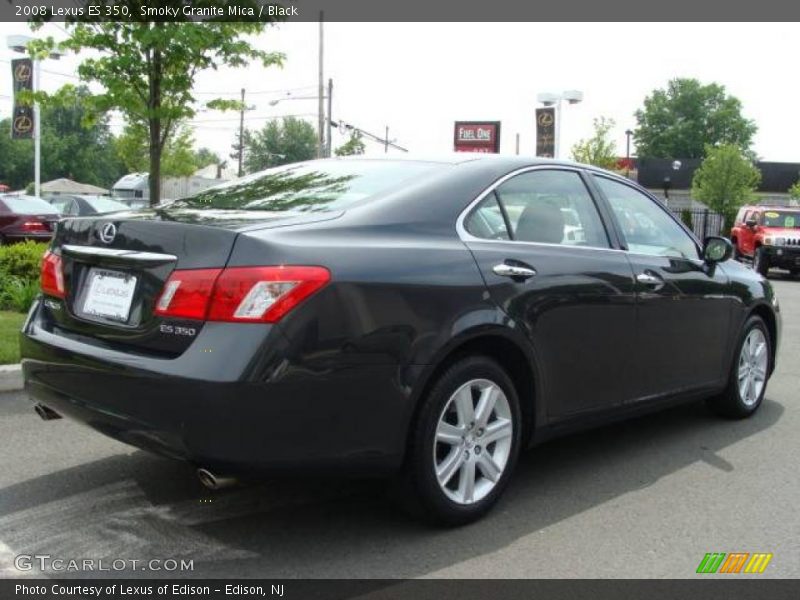 Smoky Granite Mica / Black 2008 Lexus ES 350