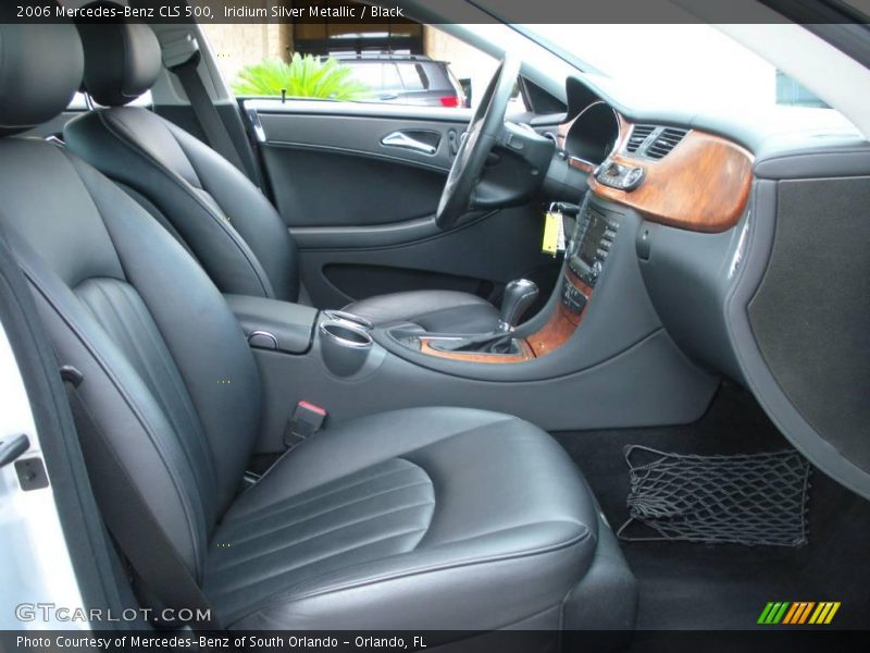Iridium Silver Metallic / Black 2006 Mercedes-Benz CLS 500