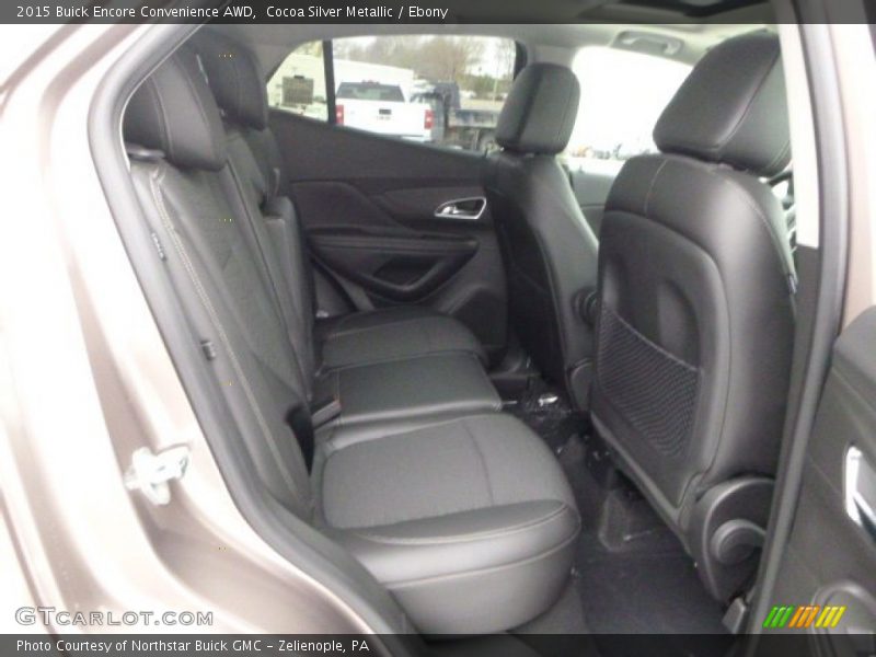 Cocoa Silver Metallic / Ebony 2015 Buick Encore Convenience AWD