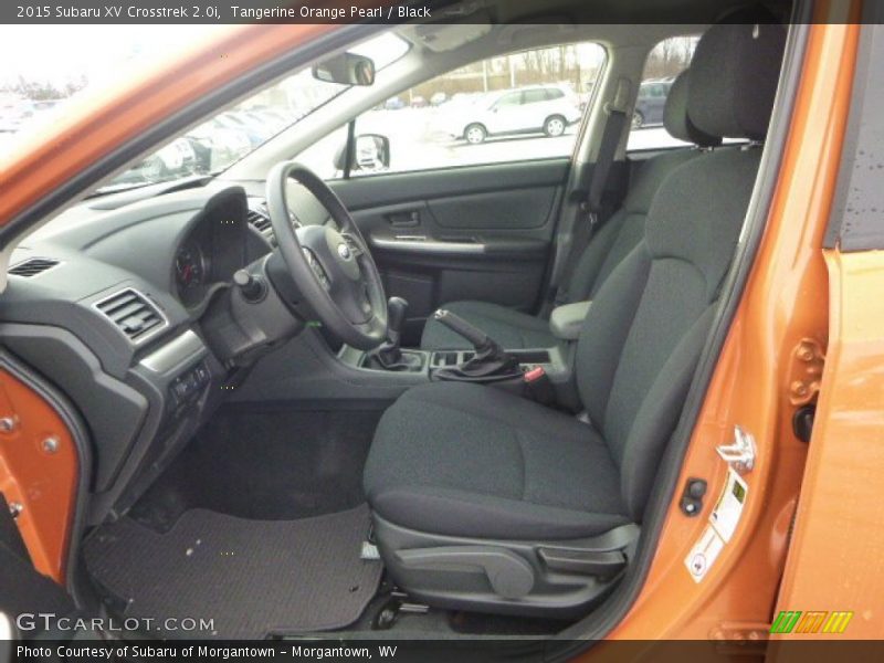 Tangerine Orange Pearl / Black 2015 Subaru XV Crosstrek 2.0i