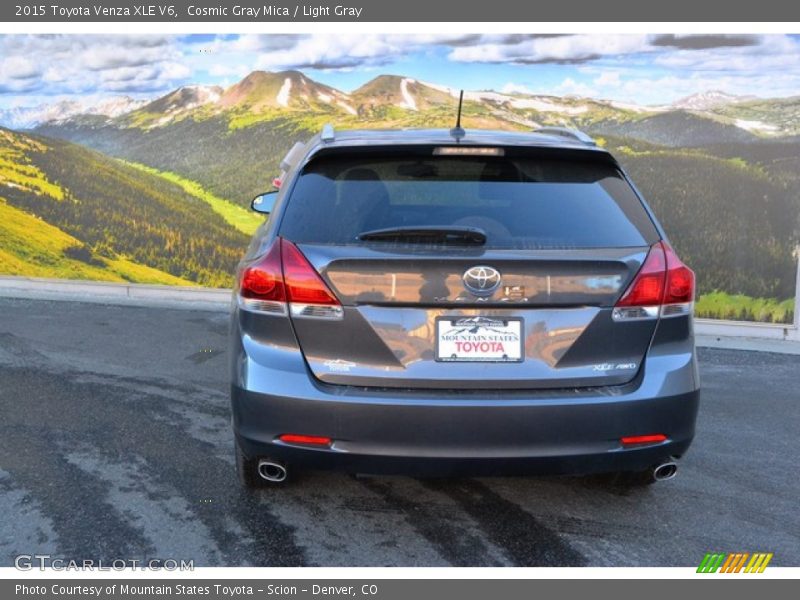 Cosmic Gray Mica / Light Gray 2015 Toyota Venza XLE V6