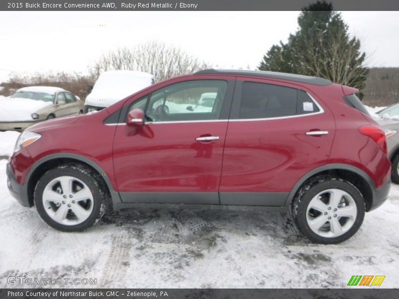  2015 Encore Convenience AWD Ruby Red Metallic