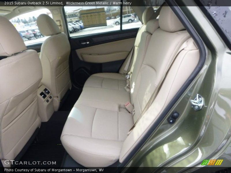 Wilderness Green Metallic / Warm Ivory 2015 Subaru Outback 2.5i Limited