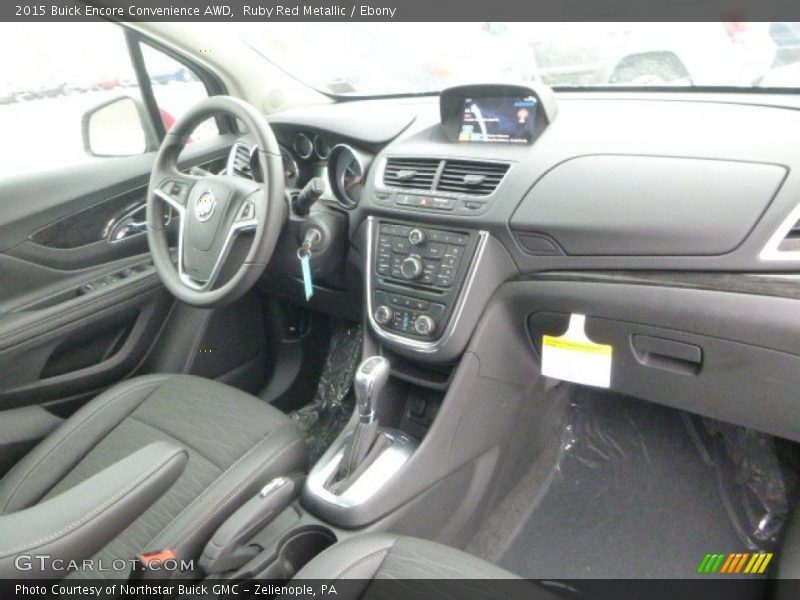 Ruby Red Metallic / Ebony 2015 Buick Encore Convenience AWD