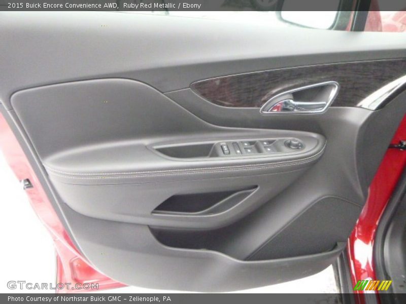 Ruby Red Metallic / Ebony 2015 Buick Encore Convenience AWD