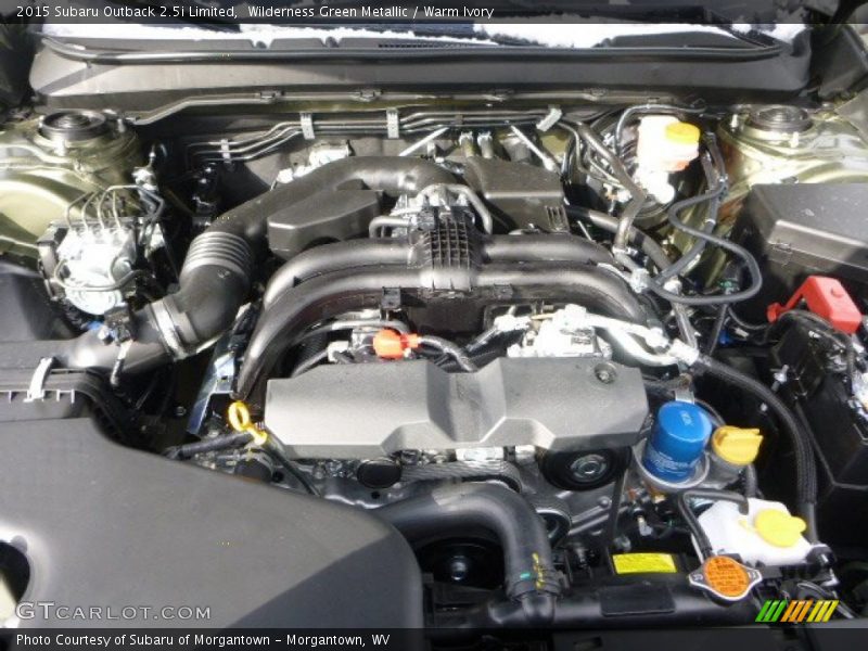 Wilderness Green Metallic / Warm Ivory 2015 Subaru Outback 2.5i Limited