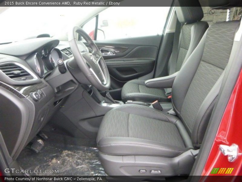 Front Seat of 2015 Encore Convenience AWD