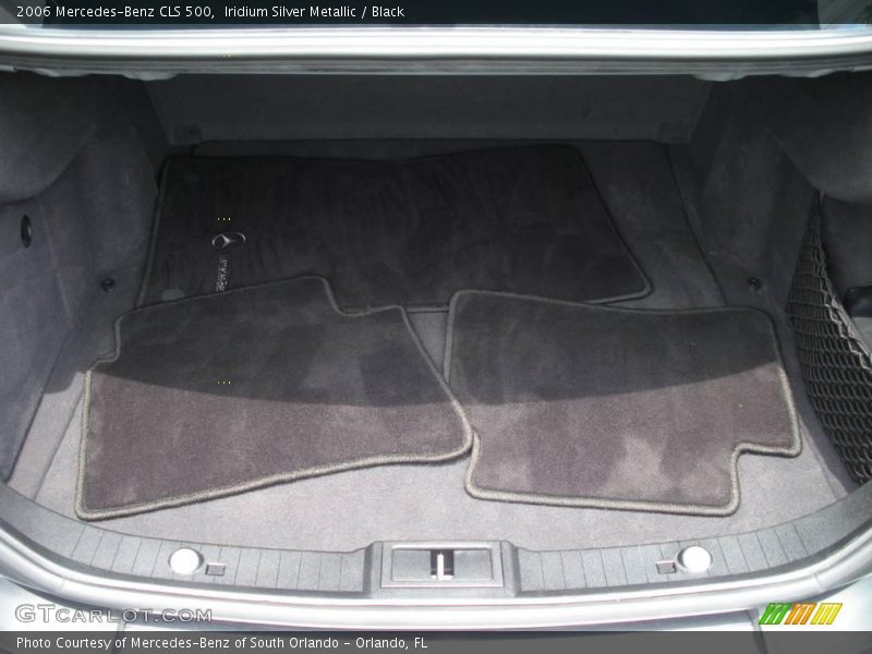Iridium Silver Metallic / Black 2006 Mercedes-Benz CLS 500