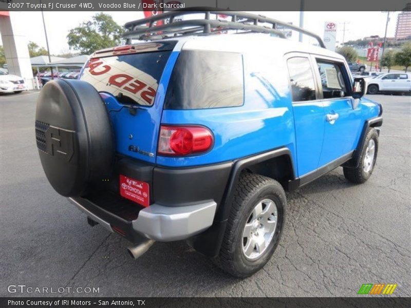 Voodoo Blue / Dark Charcoal 2007 Toyota FJ Cruiser 4WD