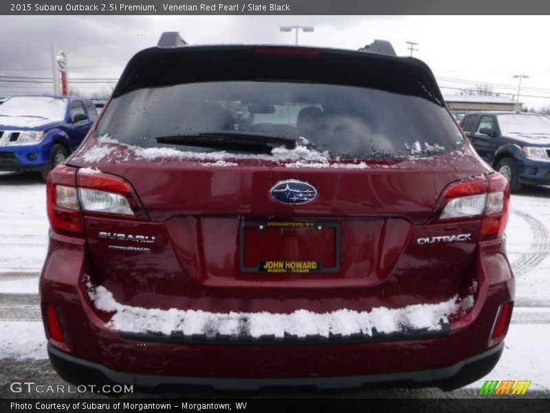Venetian Red Pearl / Slate Black 2015 Subaru Outback 2.5i Premium