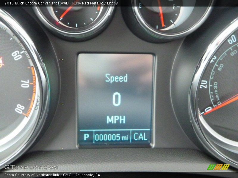 Ruby Red Metallic / Ebony 2015 Buick Encore Convenience AWD