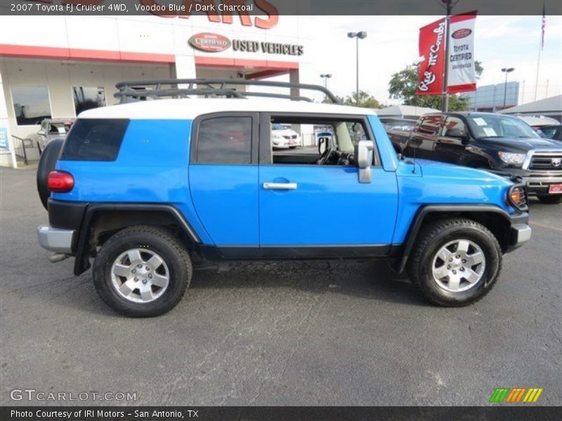 Voodoo Blue / Dark Charcoal 2007 Toyota FJ Cruiser 4WD