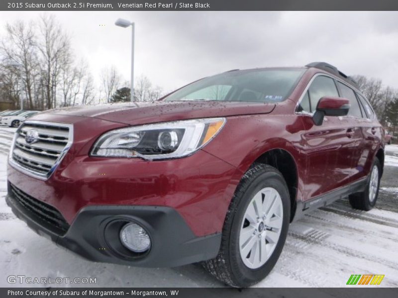 Front 3/4 View of 2015 Outback 2.5i Premium