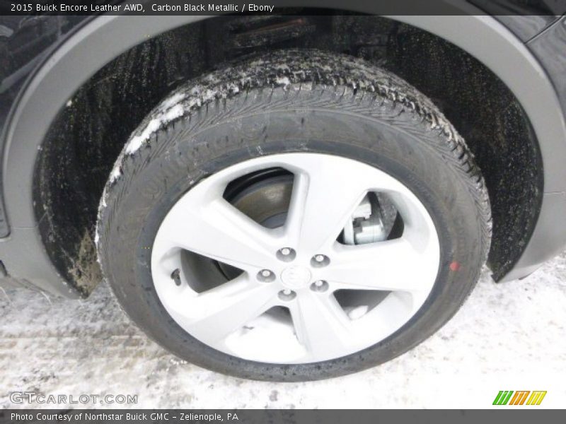 Carbon Black Metallic / Ebony 2015 Buick Encore Leather AWD