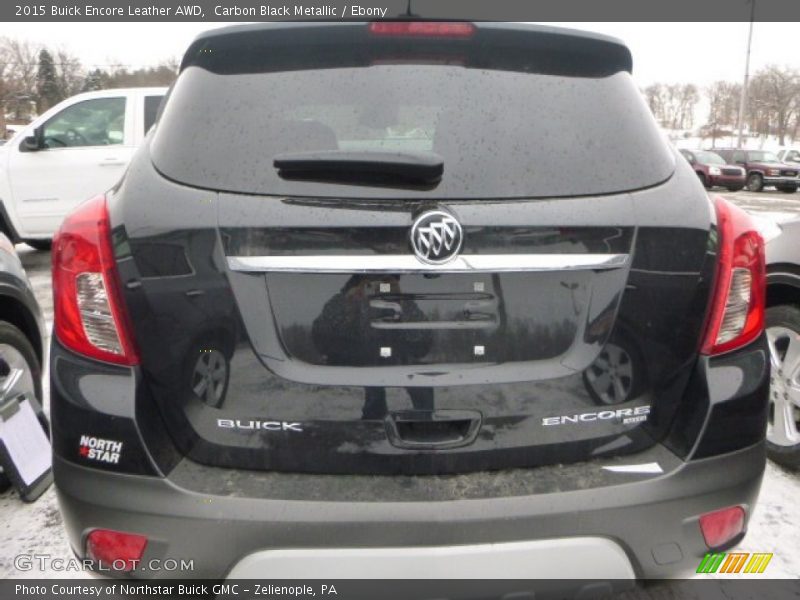 Carbon Black Metallic / Ebony 2015 Buick Encore Leather AWD