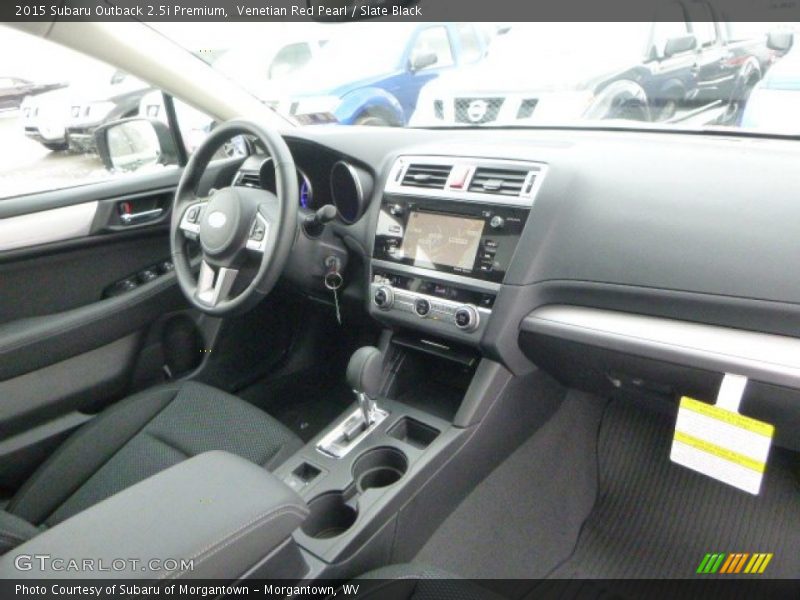 Venetian Red Pearl / Slate Black 2015 Subaru Outback 2.5i Premium
