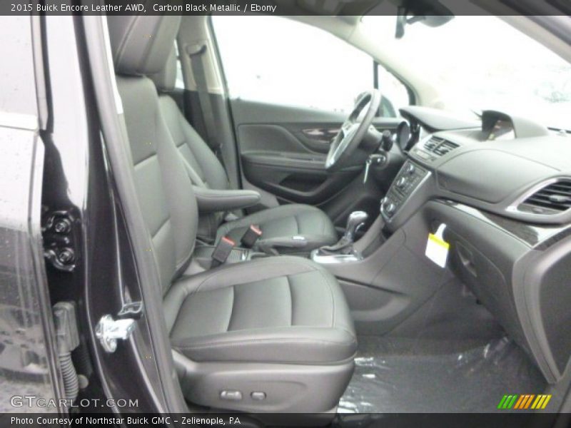 Carbon Black Metallic / Ebony 2015 Buick Encore Leather AWD