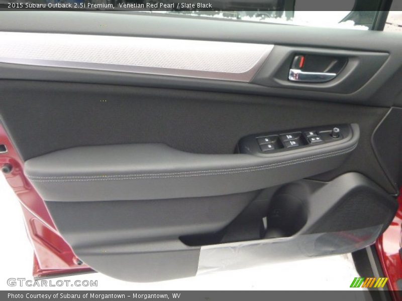 Venetian Red Pearl / Slate Black 2015 Subaru Outback 2.5i Premium