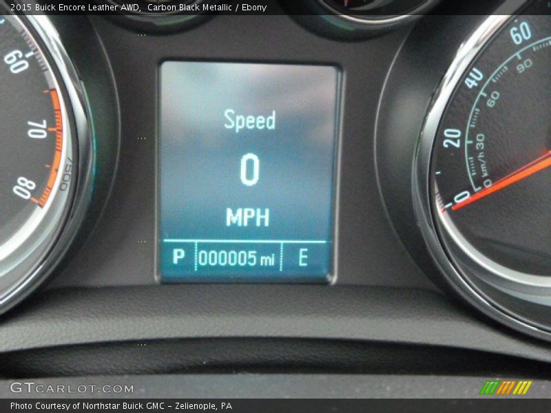 Carbon Black Metallic / Ebony 2015 Buick Encore Leather AWD