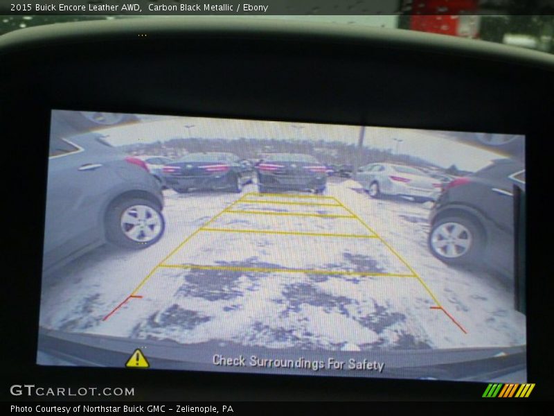 Carbon Black Metallic / Ebony 2015 Buick Encore Leather AWD