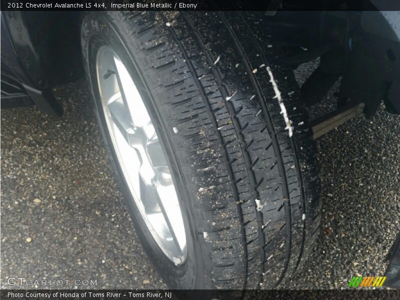 Imperial Blue Metallic / Ebony 2012 Chevrolet Avalanche LS 4x4
