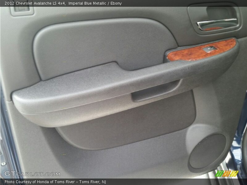 Imperial Blue Metallic / Ebony 2012 Chevrolet Avalanche LS 4x4