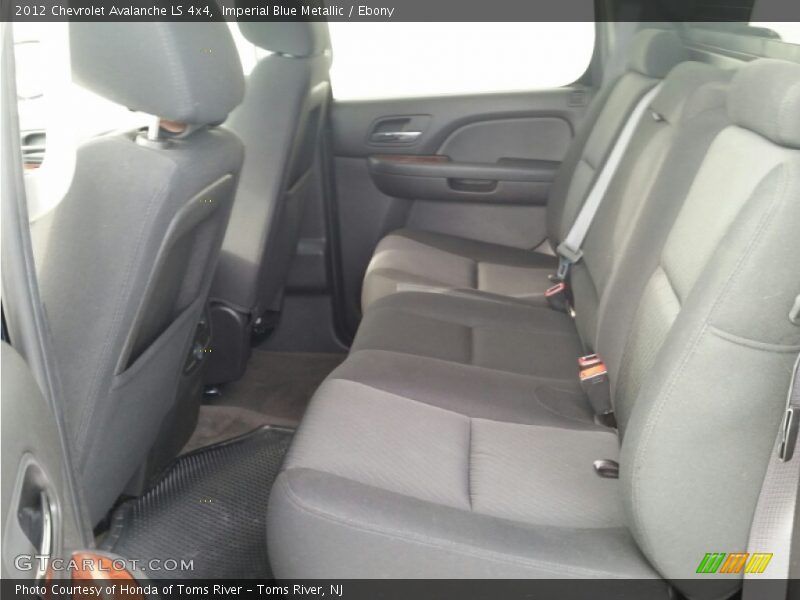 Imperial Blue Metallic / Ebony 2012 Chevrolet Avalanche LS 4x4