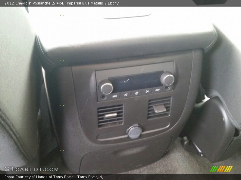 Imperial Blue Metallic / Ebony 2012 Chevrolet Avalanche LS 4x4