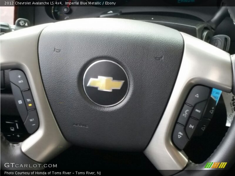 Imperial Blue Metallic / Ebony 2012 Chevrolet Avalanche LS 4x4